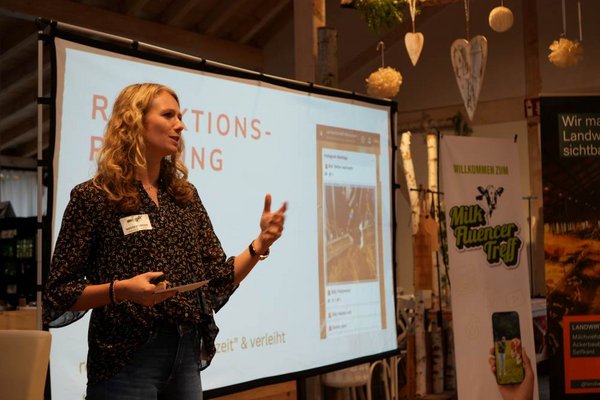 Barbara Meuwissen vom Hof Meuwissen Barbara Meuwissen spricht über Social Media