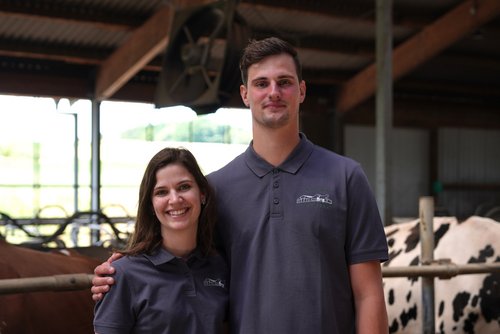 Kathrin und Lukas Dahmen vom Antoniushof