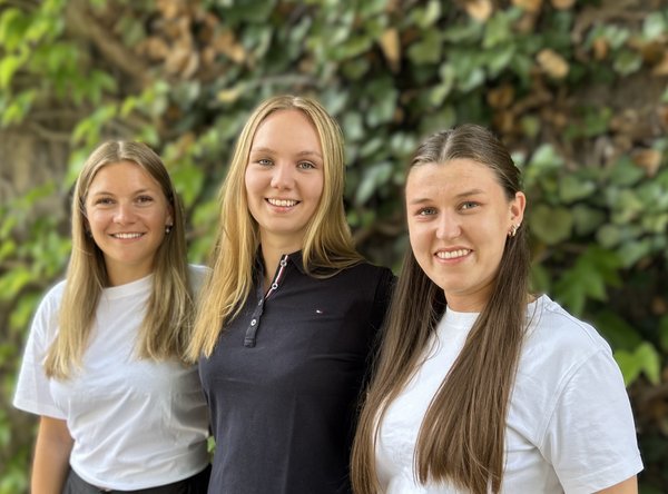 Frederike Vorwerk, Franka Haase und Imke Clasen, Studentinnen der Hochschule Osnabrück